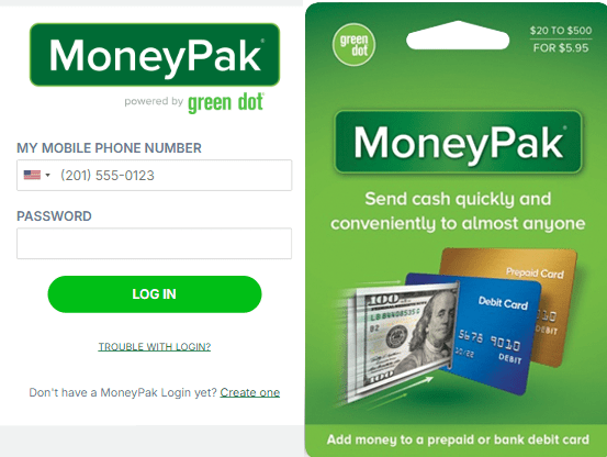 MoneyPak login - Secure login page 2024 Green Dot